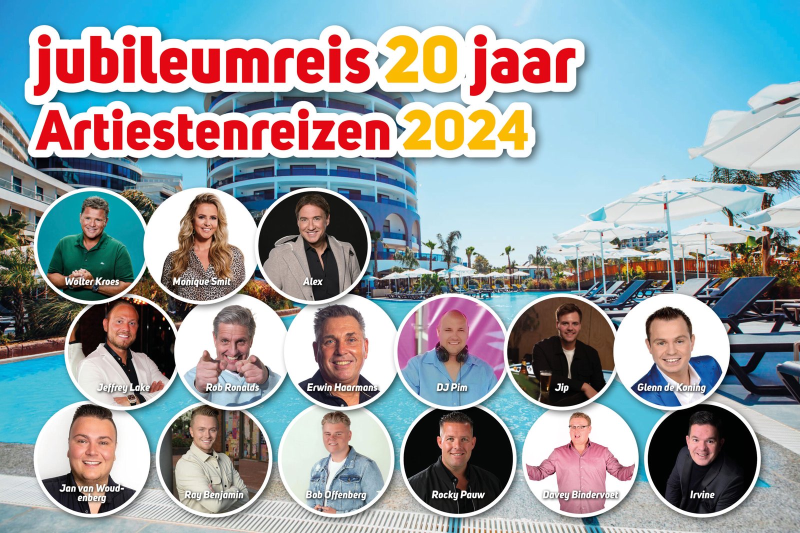 Alarcha Resort Jubileumreis 20 jaar Artiestenreizen